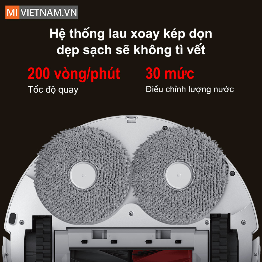 Robot hút bụi lau nhà Roborock Q Revo Curv - Bản Quốc Tế 21 Hệ thống lau xoay kép dọn dẹp sạch sẽ không tì vết