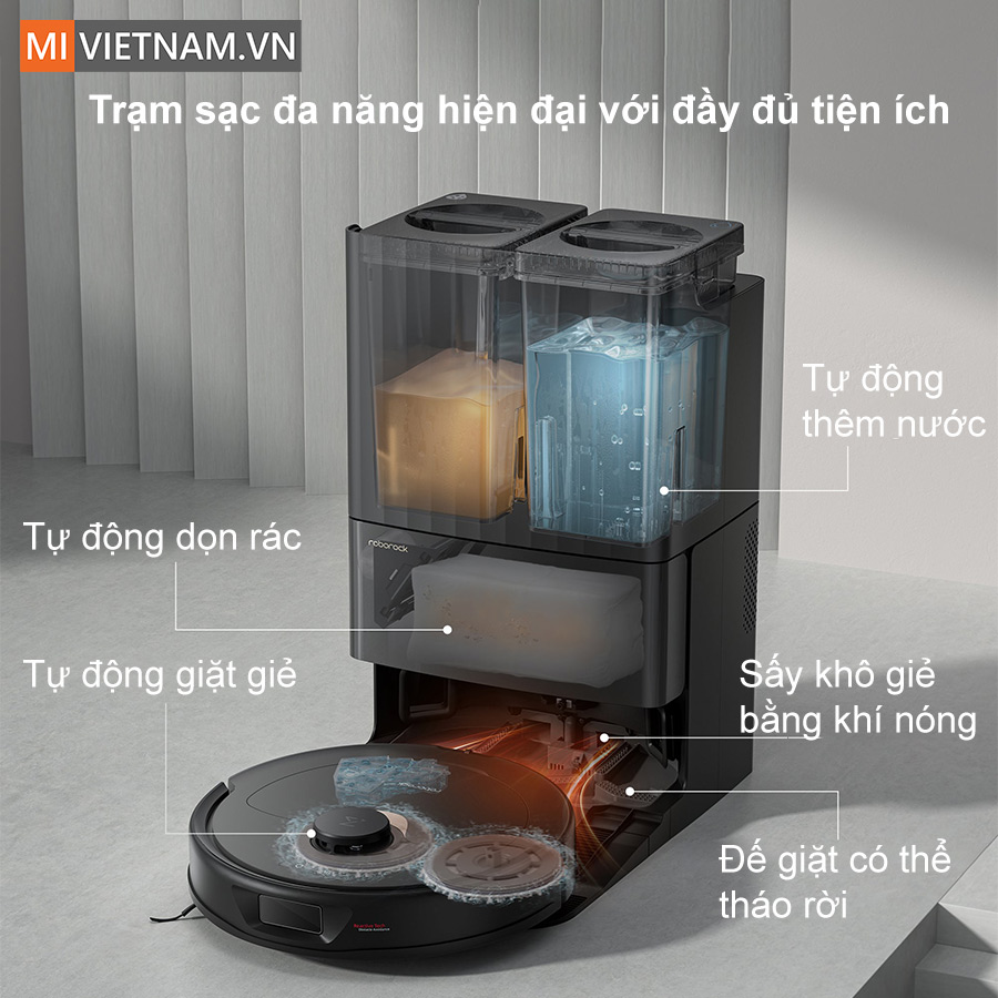 Trạm sạc đa năng hiện đại với đầy đủ tiện &iacute;ch