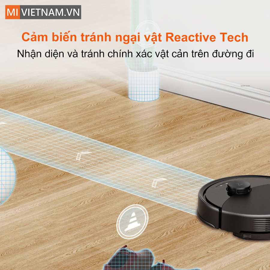 Robot hút bụi lau nhà Roborock Q10 PF - Bản Quốc Tế 9 Công nghệ Reactive Tech