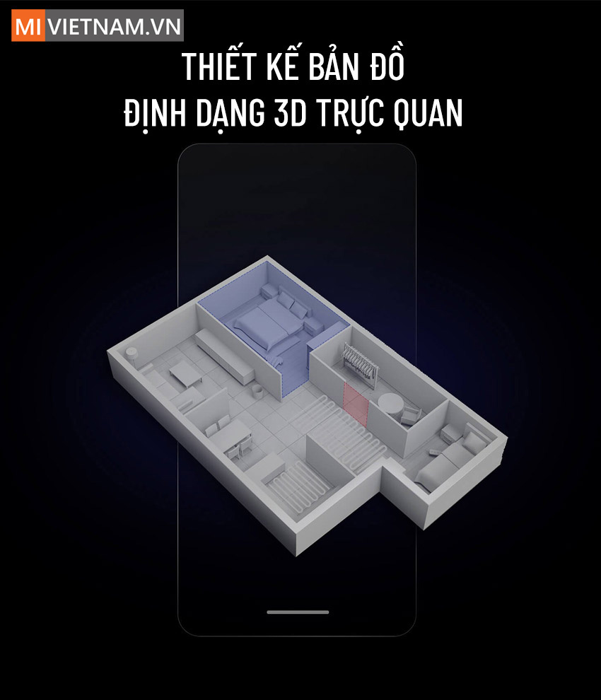 Robot Hút Bụi Lau Nhà Roborock Q7 Max - Bản Quốc Tế 16 3D Robot Hút Bụi Lau Nhà Roborock Q7 Max