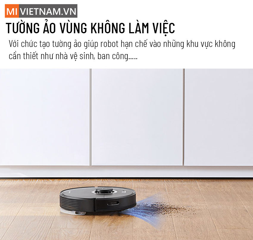 Robot Hút Bụi Lau Nhà Roborock Q7 Max - Bản Quốc Tế 17 Tường Ảo Robot Hút Bụi Lau Nhà Roborock Q7 Max