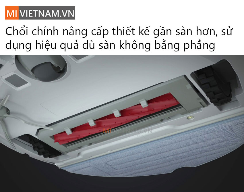 Chổi Ch&iacute;nh Robot H&uacute;t Bụi Lau Nh&agrave; Roborock S7