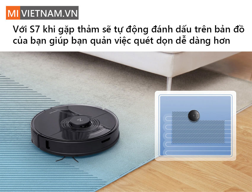App Robot H&uacute;t Bụi Lau Nh&agrave; Roborock S7