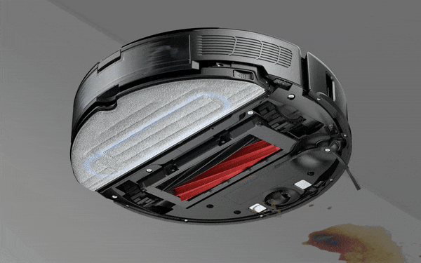 Hệ thống lau rung tần được t&iacute;ch hợp tr&ecirc;n Roborock S8