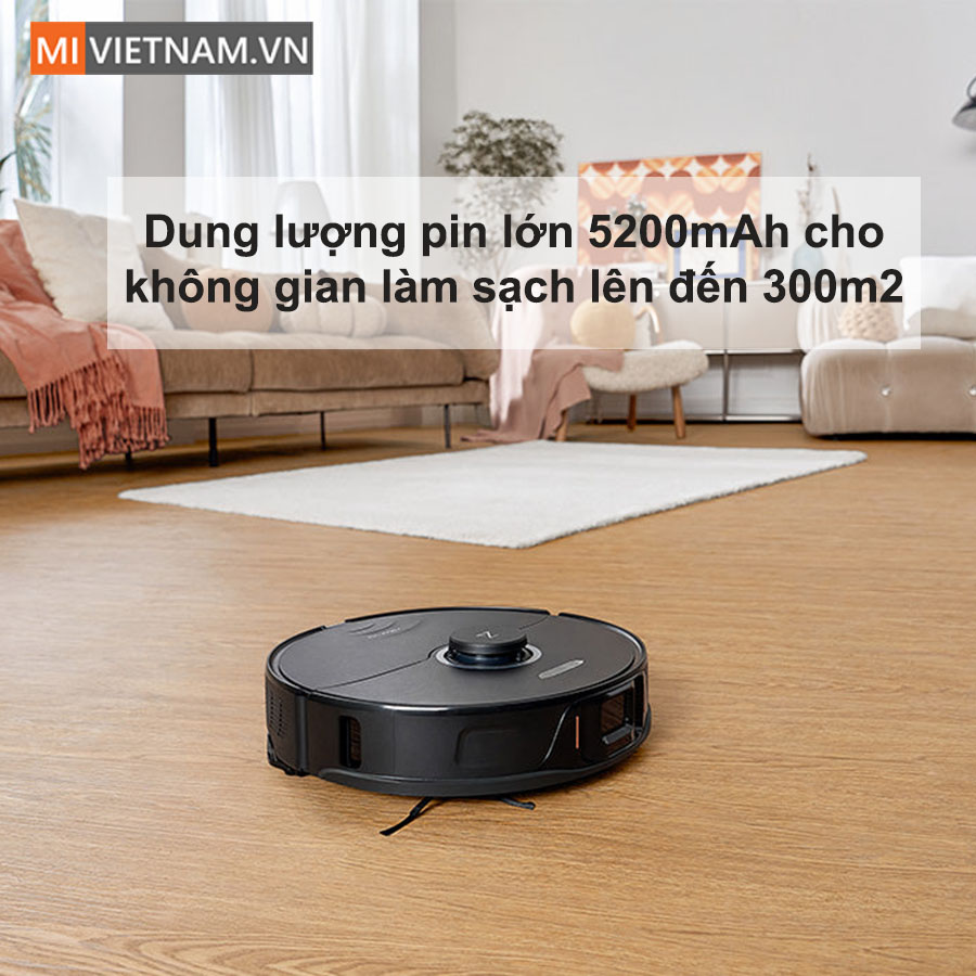 Roborock S8 sở hữu dung lương pin lớn