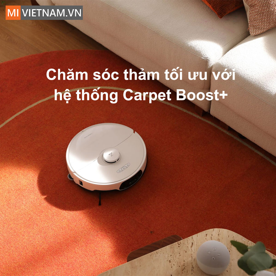 Robot hút bụi lau nhà Roborock S8 Max Ultra - Bản Quốc Tế 8 Hệ thống Roborock Carpet Boost+ System™ trên Roborock S8 Max Ultra