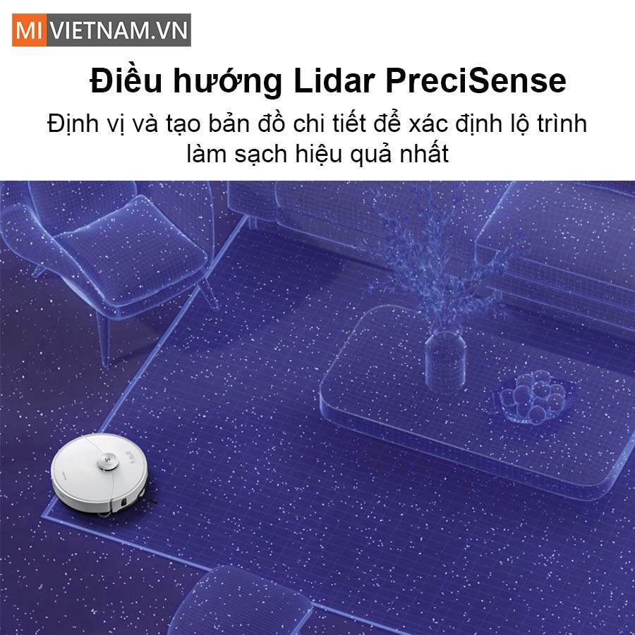 Hệ thống điều hướng LiDAR PreciSense hiện đại