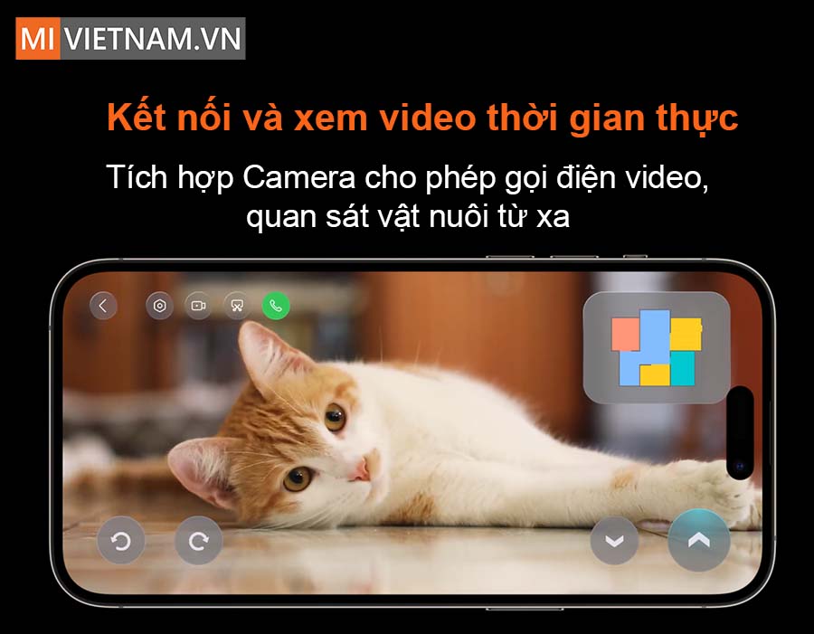 Camera đ&agrave;m thoại 2 chiều, đảm bảo sự ri&ecirc;ng tư