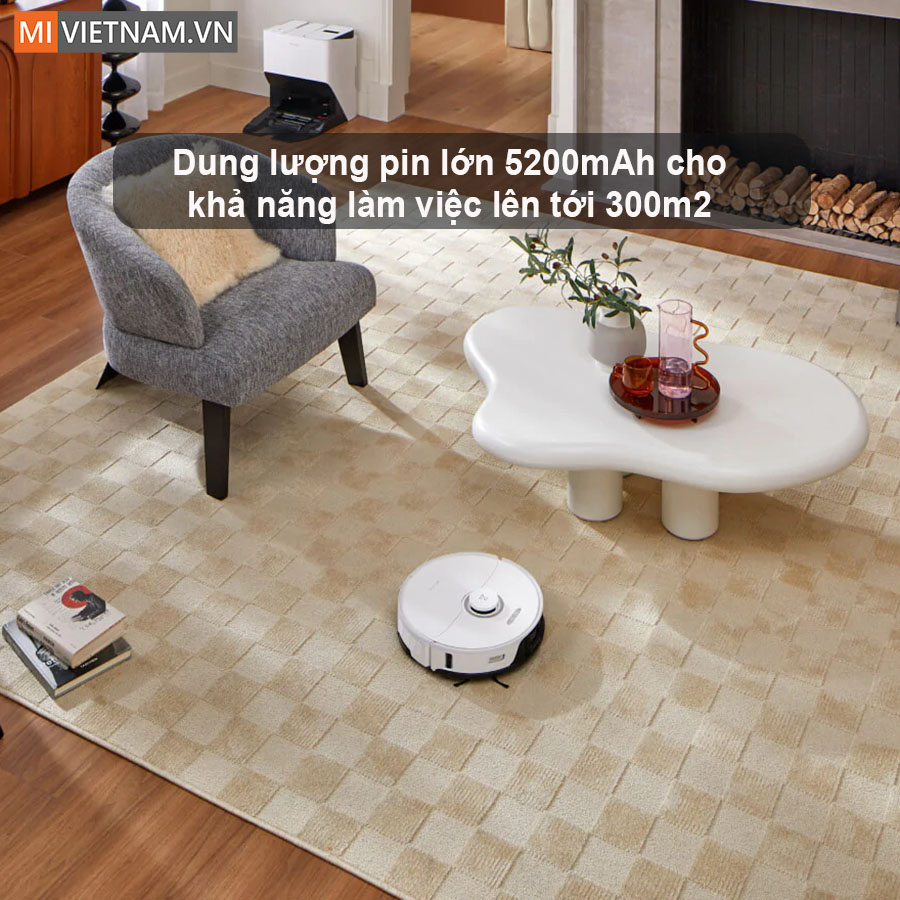 Dung lượng pin lớn 5200mAh