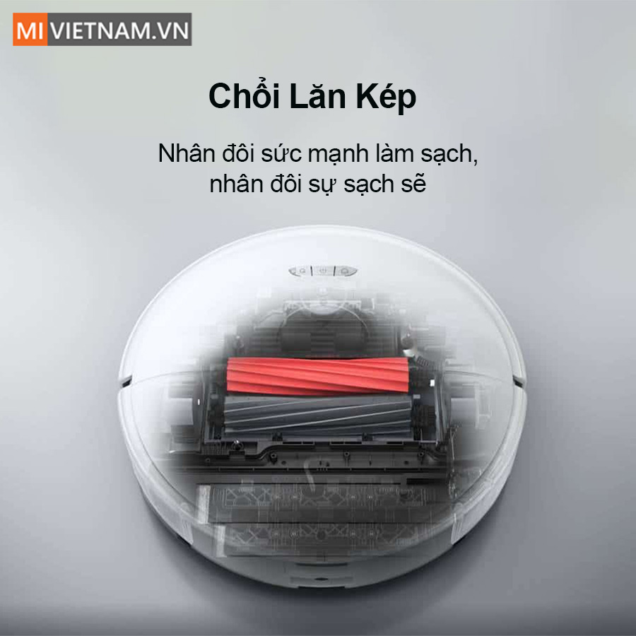 Chổi lăn k&eacute;p nh&acirc;n đ&ocirc;i sức mạnh l&agrave;m sạch