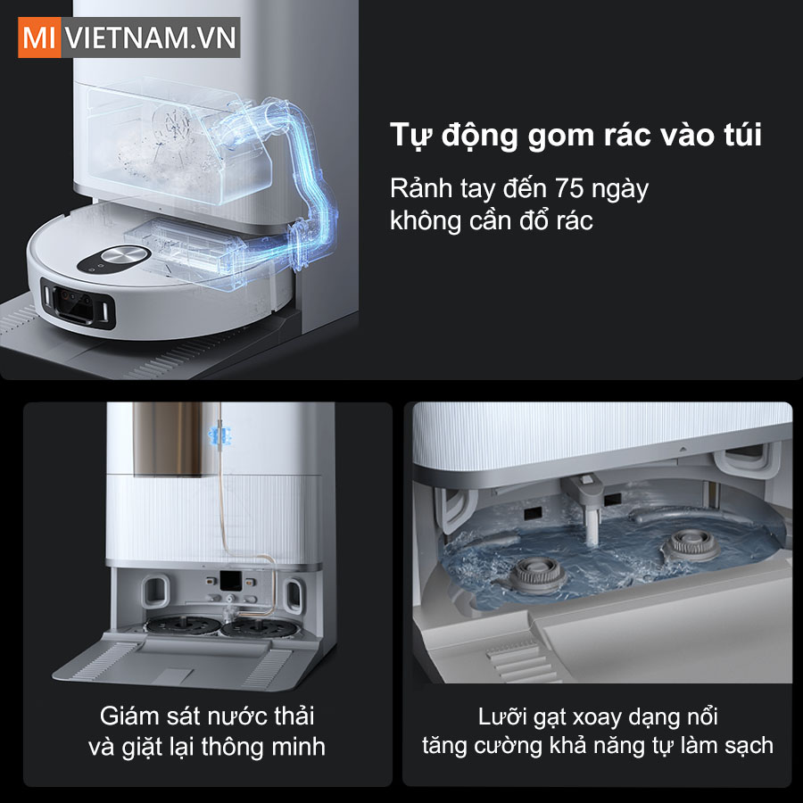 Robot hút bụi lau nhà Xiaomi Vacuum 5 Pro - Hàng Chính Hãng 18 Xiaomi Vacuum 5 Pro