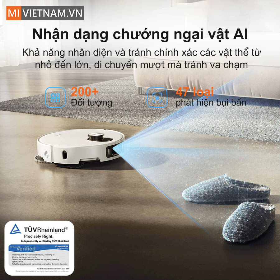 Robot hút bụi lau nhà Xiaomi Vacuum 5 Pro - Hàng Chính Hãng 11 Xiaomi Vacuum 5 Pro