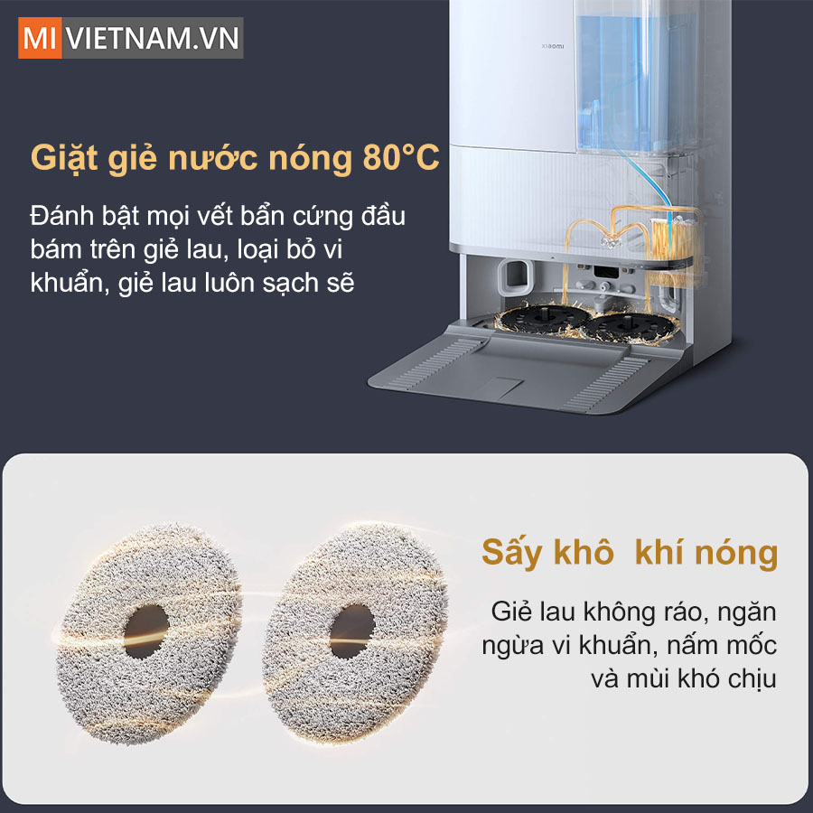 Robot hút bụi lau nhà Xiaomi Vacuum 5 Pro - Hàng Chính Hãng 17 Xiaomi Vacuum 5 Pro
