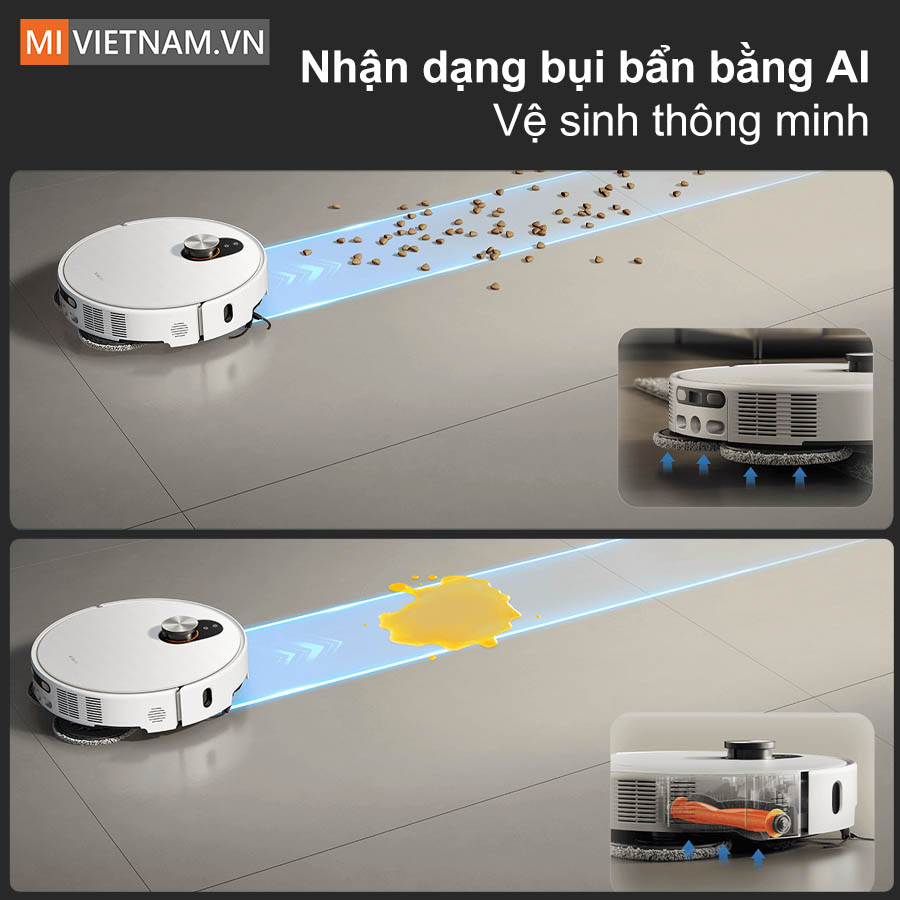 Robot hút bụi lau nhà Xiaomi Vacuum 5 Pro - Hàng Chính Hãng 12 Xiaomi Vacuum 5 Pro