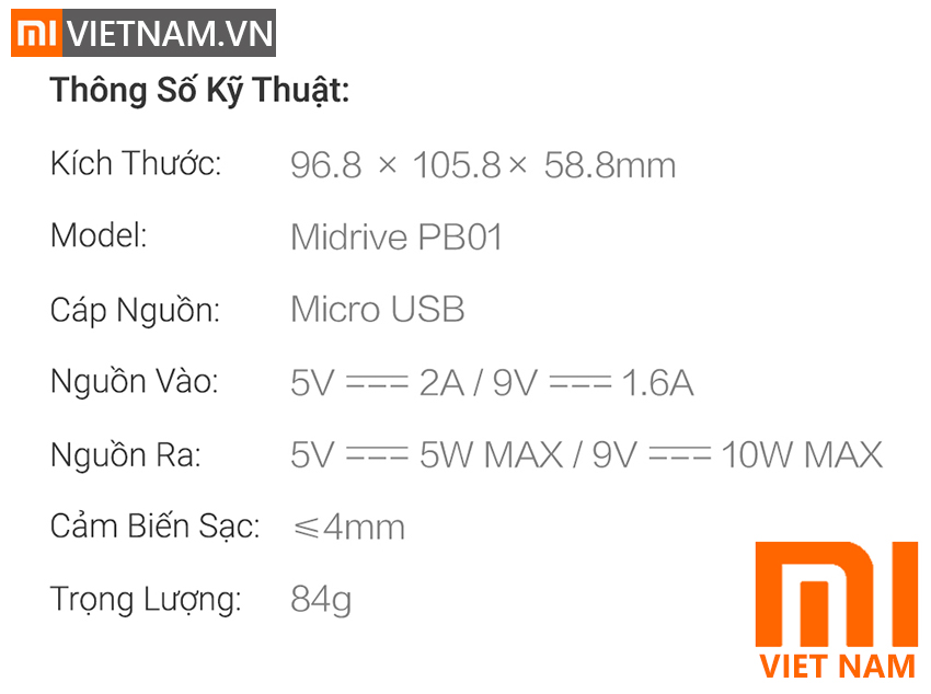 MIVIETNAM-SAC-KHONG-DAY-O-TO-XIAOMI-70-MAI-MIDRIVE-PB01