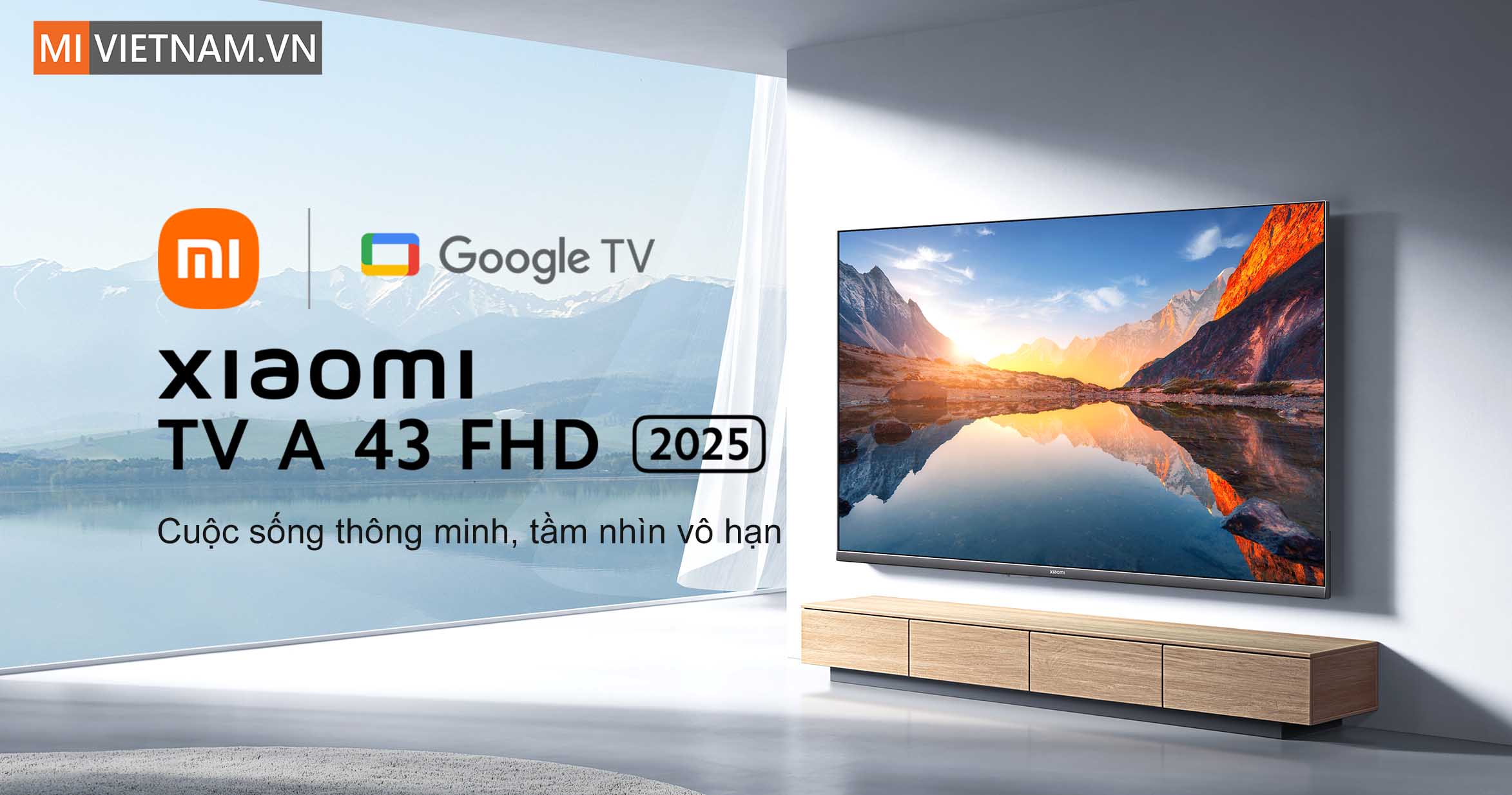 Tivi Xiaomi 43 inch A Google TV FHD 2025 - Bản Quốc Tế 2 Tivi Xiaomi 43 inch A Google TV FHD 2025