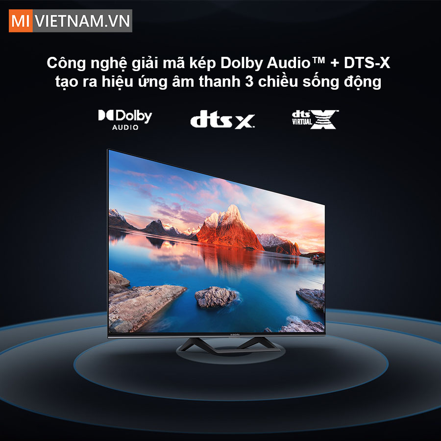 C&ocirc;ng nghệ giải m&atilde; k&eacute;p DTS-X v&agrave; Dolby Audio&trade;
