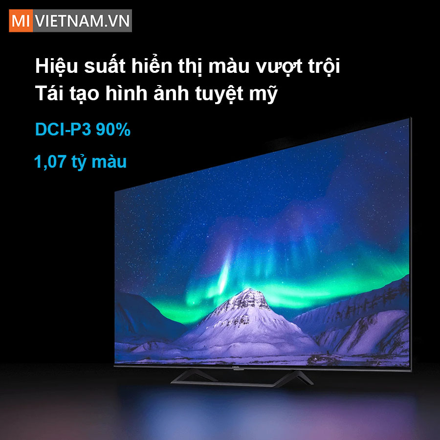 H&igrave;nh ảnh sống động với 1.07 tỷ m&agrave;u