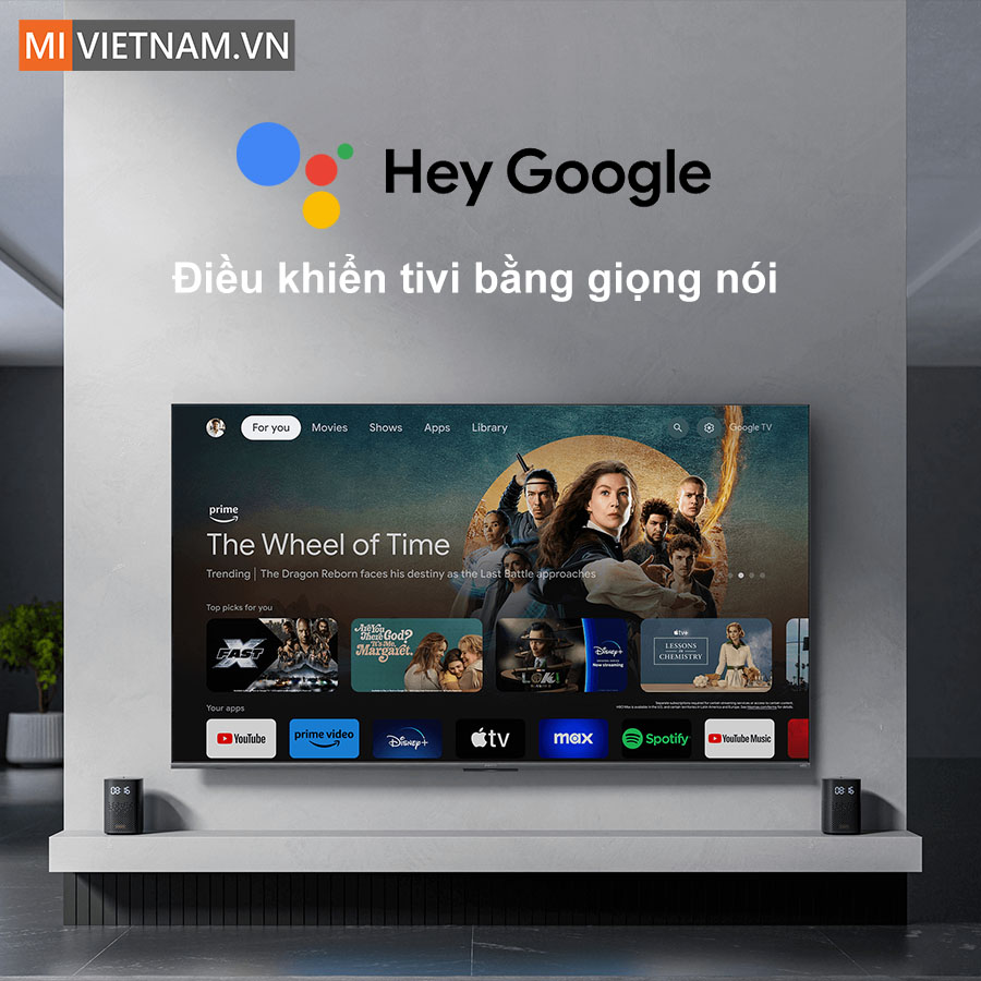 Trải nghiệm giải tr&iacute; c&aacute; nh&acirc;n h&oacute;a c&ugrave;ng Google TV&trade;