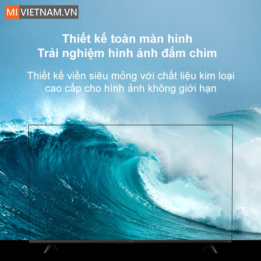 Thiết kế to&agrave;n m&agrave;n h&igrave;nh với viền bezel si&ecirc;u mỏng