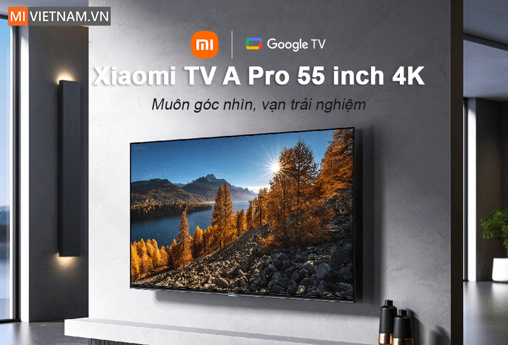 Tivi Xiaomi 55 inch A Pro Google Tivi 4K