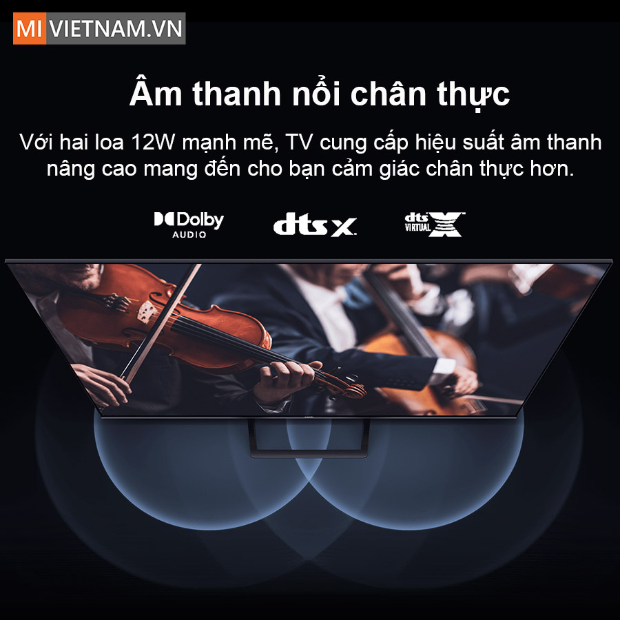 &Acirc;m thanh nổi sống động với cặp loa k&eacute;p 24W