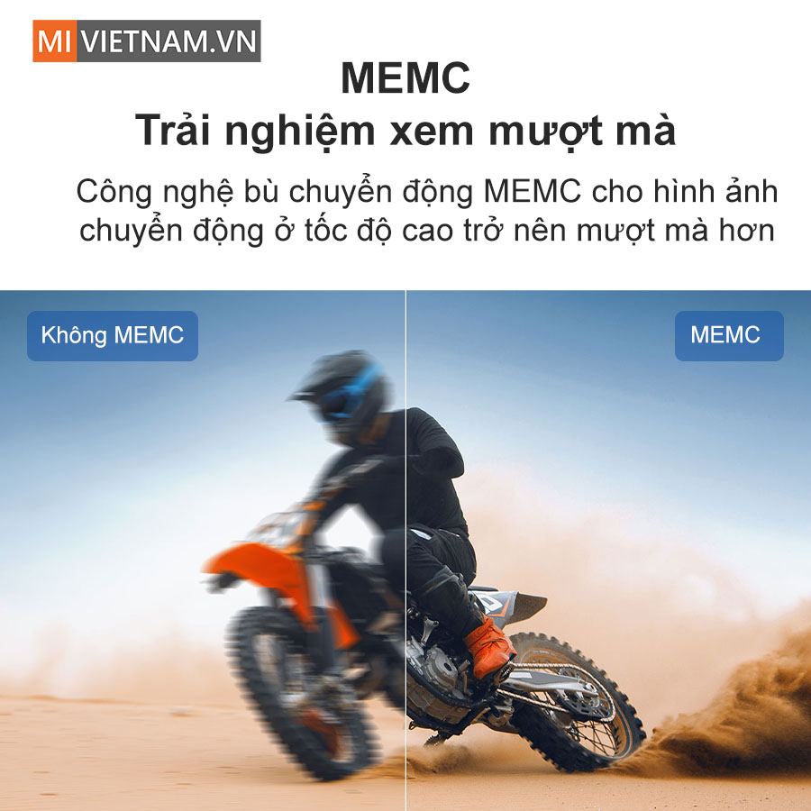Tận hưởng mọi khoảnh khắc mượt m&agrave; với c&ocirc;ng nghệ MEMC
