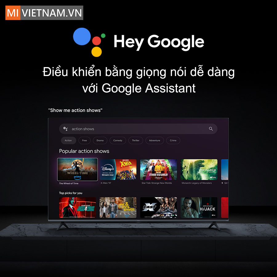 Điều khiển bằng giọng n&oacute;i với Google Assistant