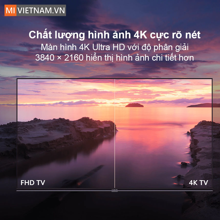 M&agrave;n h&igrave;nh độ ph&acirc;n giải 4K Ultra HD