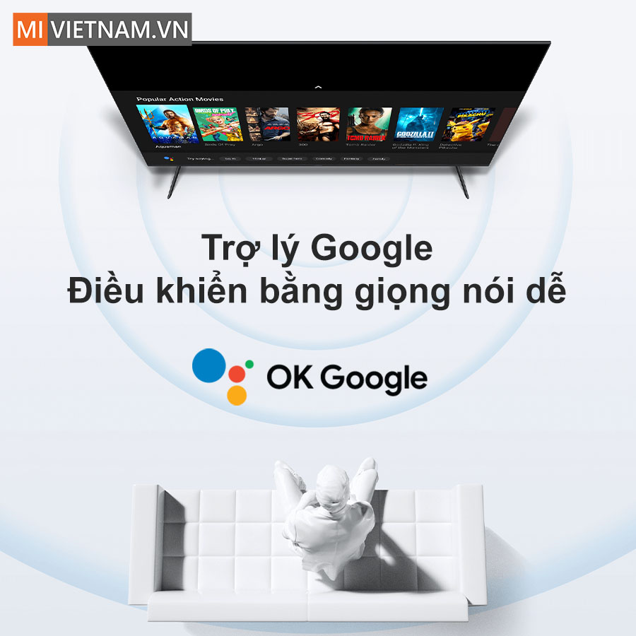 Điều khiển bằng giọng n&oacute;i với Google Assistant