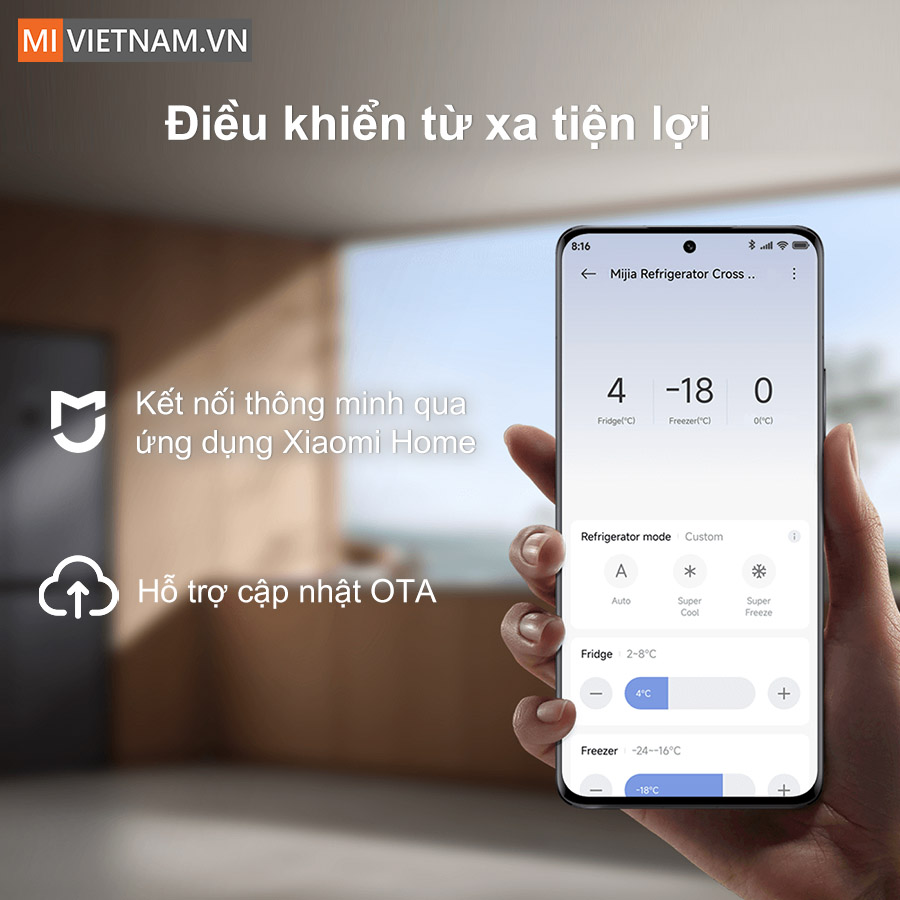 Tủ lạnh Xiaomi Mijia Cross Door 510L