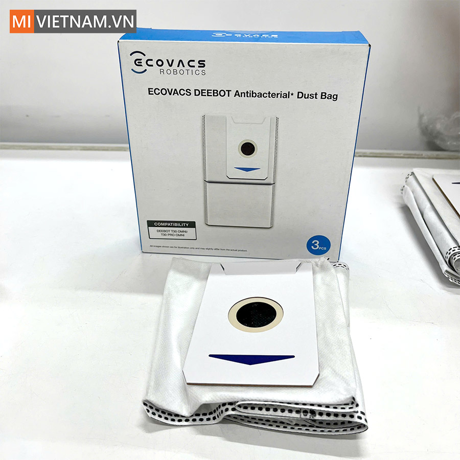 T&uacute;i đựng bụi kh&aacute;ng khuẩn Ecovacs DDB030031 cho Deebot T30/T30 pro/T30s pro/T30s pro combo