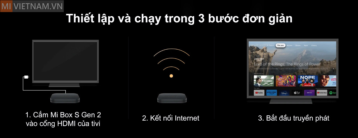 Xiaomi Mi TV Box S (Gen 2) 4K Google TV - Bản Quốc Tế 4 Xiaomi Mi TV Box S (Gen 2) 4K Google TV