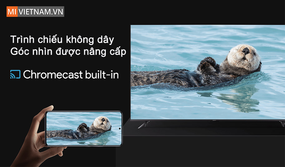 Xiaomi Mi TV Box S (Gen 2) 4K Google TV - Bản Quốc Tế 12 Trình chiếu từ điện thoại lên tivi