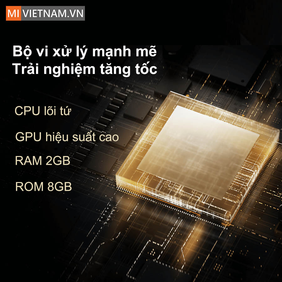 Xiaomi Mi TV Box S (Gen 2) 4K Google TV - Bản Quốc Tế 8 Bộ xử lý mạnh mẽ Trải nghiệm tăng tốc